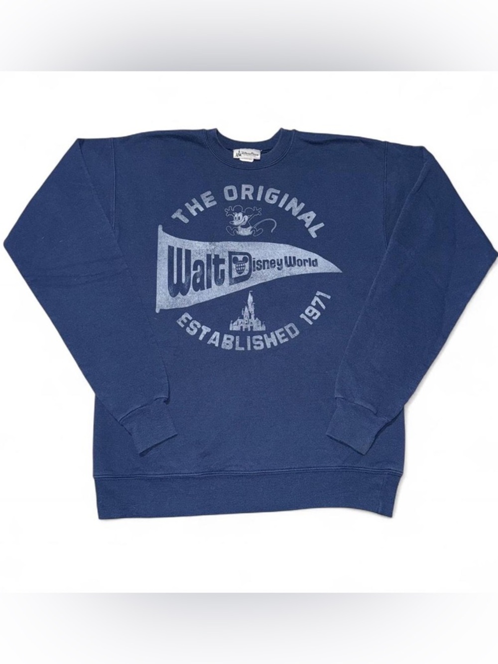 Disney Navy Walt Disney World Crewneck Sweatshirt